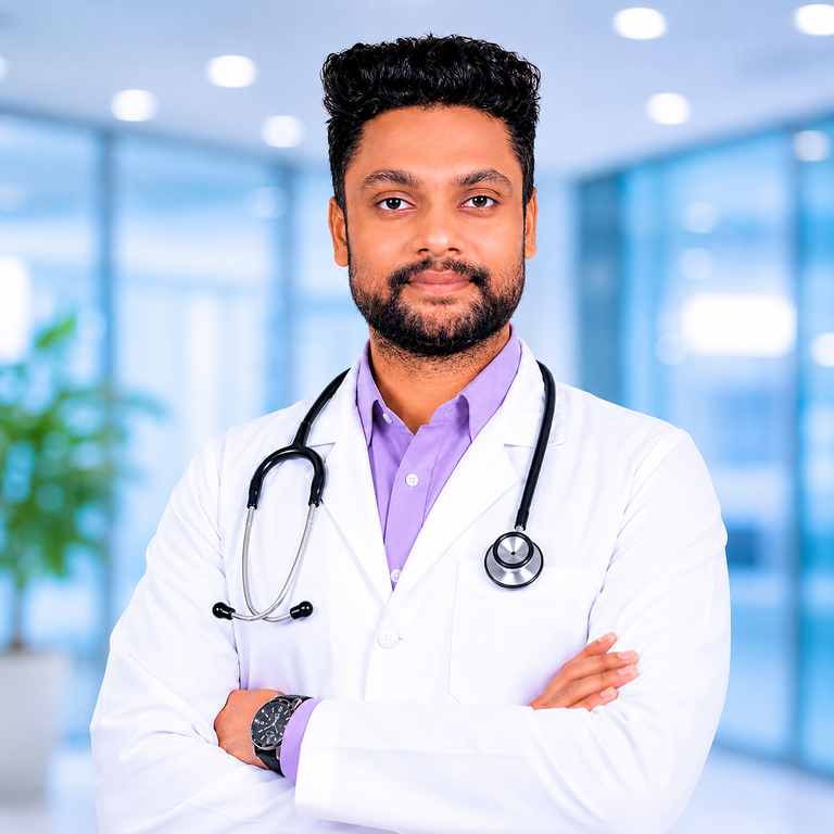 Portrait of Dr Mohammed Idris Ali, Orthopaedics specialist at Wellness Hospitals